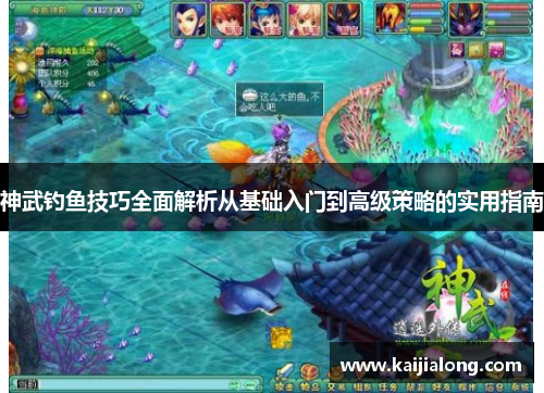 神武钓鱼技巧全面解析从基础入门到高级策略的实用指南